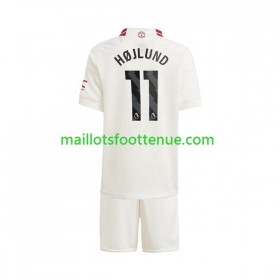 Maillot/Tenue Manchester United Rasmus Hojlund 11 Enfant Troisieme 2023/2024